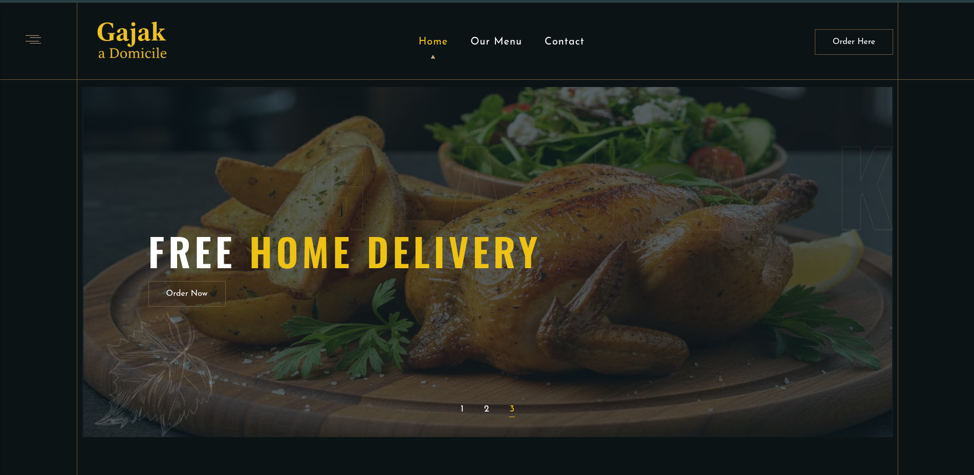 Gajak Domicile ( React JS )